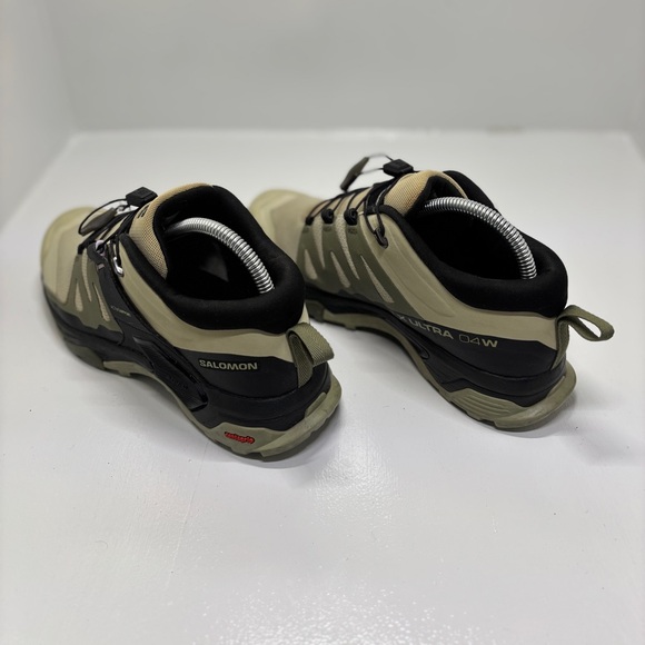 Salomon X Ultra 4 Women’s 8 Trail Hiking Shoes Green Tan Contagrip - Picture 5 of 14